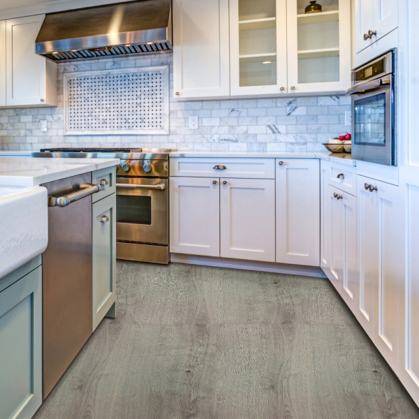 Пробковый плавающий паркет с цифровой HD печатью Робле грис